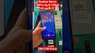 REALME NARZO 30 PRO 5G ALL OG CONDITION 🤩🥳 #ajaycellcom #shorts #shortsfeed #youtubeshorts 😱