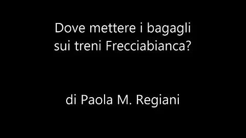 Quanti bagagli si possono portare con Trenitalia?