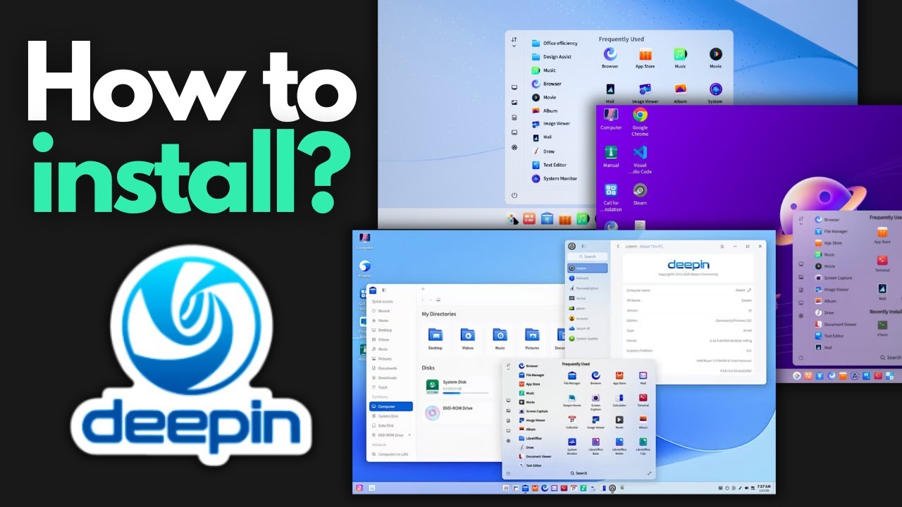 Cómo instalar Deepin OS paso a paso | Guía completa para principiantes ...