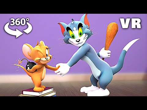 360° VR - Tom and Jerry Are Friends