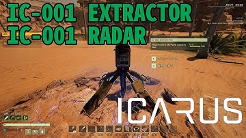 【ICARUS】 IC-001 RADAR, IC-001 EXTRACTOR, IC-001 PROTOTYPE POWER SOURCE (5/6 アップデート) 【サバイブイカルス】