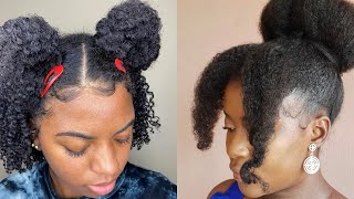 CUTE WAYS TO STYLE YOUR NATURAL HAIR