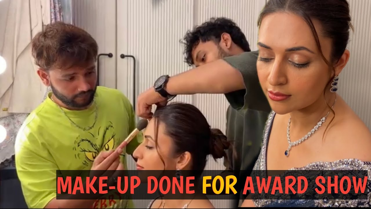 Divyanka Tripathi mam makeup done for award show 