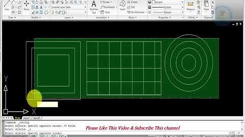 How To Use Offset,Erase & Explode Command use  in Auto Cad