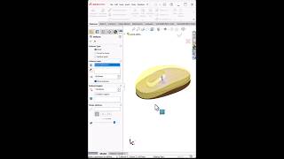 Point Deform in SolidWorks | Deform Tool n #shorts #solidworks