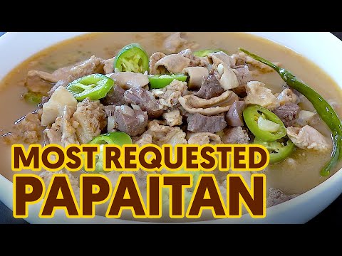 THE MOST REQUESTED PAPAITAN USING BEEF