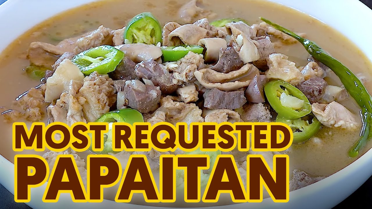 THE MOST REQUESTED PAPAITAN USING BEEF