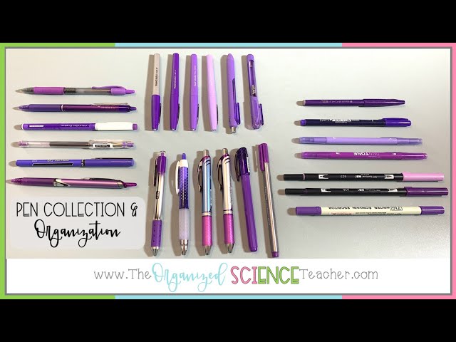 Pen Collection and Organization