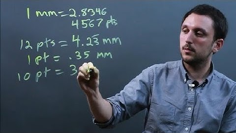 How to Convert Millimeters to Points : Solving Math Problems
