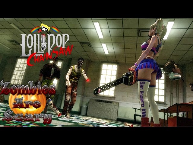 Katsucon 2012 Lollipop Chainsaw zombie hunter cheerleader …