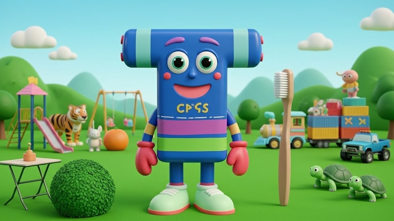 Изучаем букву Т с помощью 3D-мультфильмов | Фонетика для дошкольников