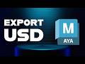 Export USD from Maya for Virtual Production with Unreal Engine (Photogrammetry Scan Workflow)