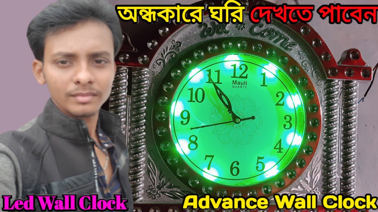 🔥convert any wall clock to led wall clockmodified your wall clock