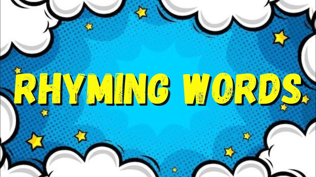 4 letters rhyming words - YouTube