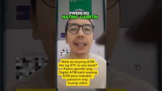 How to use STC Bank digital ATM Card to but items and stuff. No ATM no problem