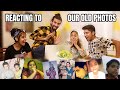 Reacting to our old photos 🙈