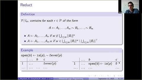 NMR 2020 - Session: Non-Monotonic Logics/ Reasoning 4