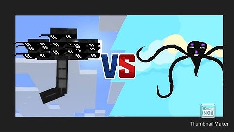 Witherzilla vs wither storm