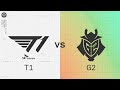 T1 vs. G2 | 2022 MSI Rumble Stage Day 1 | T1 vs. G2 Esports