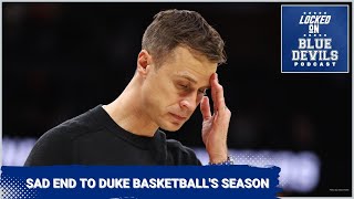 Accepting the Sad Reality that Duke Basketball's Season is Over | Duke Blue Devils Podcast