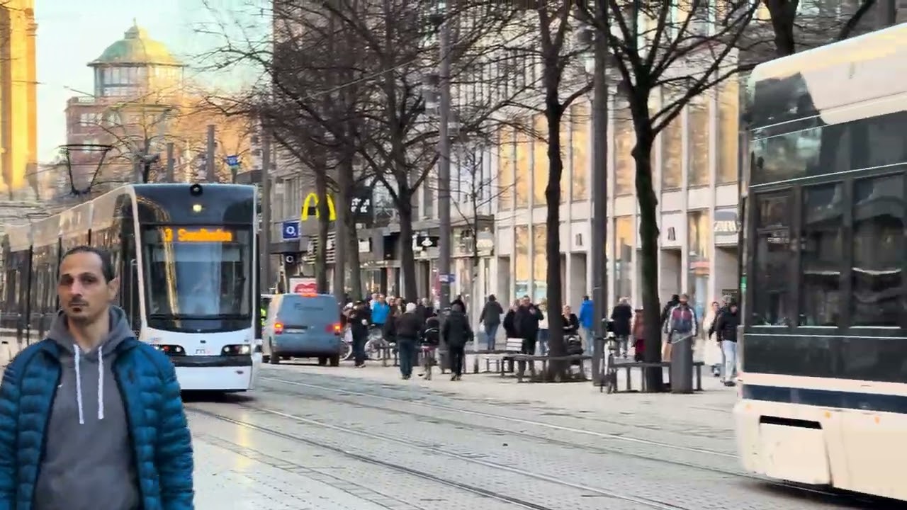 Mannheim Germany Walk | منہائم جرمنی کی سڑکوں کی سیر 🇩🇪