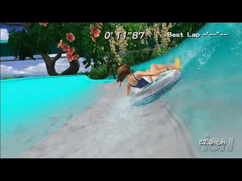 Dead or Alive Xtreme 2 Xbox 360 Gameplay - Waterslide