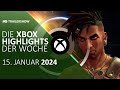 Xbox Spiele-Highlights der Woche (15. bis 21. Januar 2024, KW 3) - Trailershow