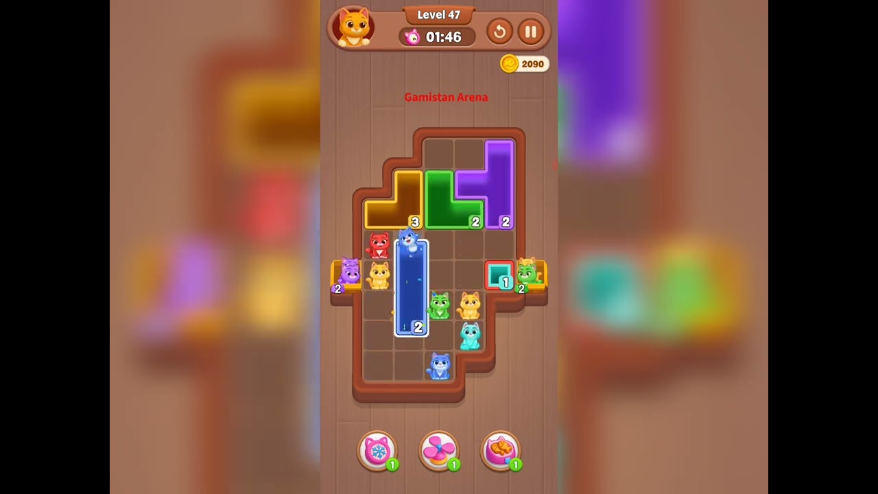 Catdom Color Hole Level 47 Walkthrough Solution - YouTube