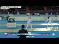 2019 223 T08 03 F E Individual Junior Torun POL WCH GREEN CANDREVA USA vs ZHARKOVA RUS