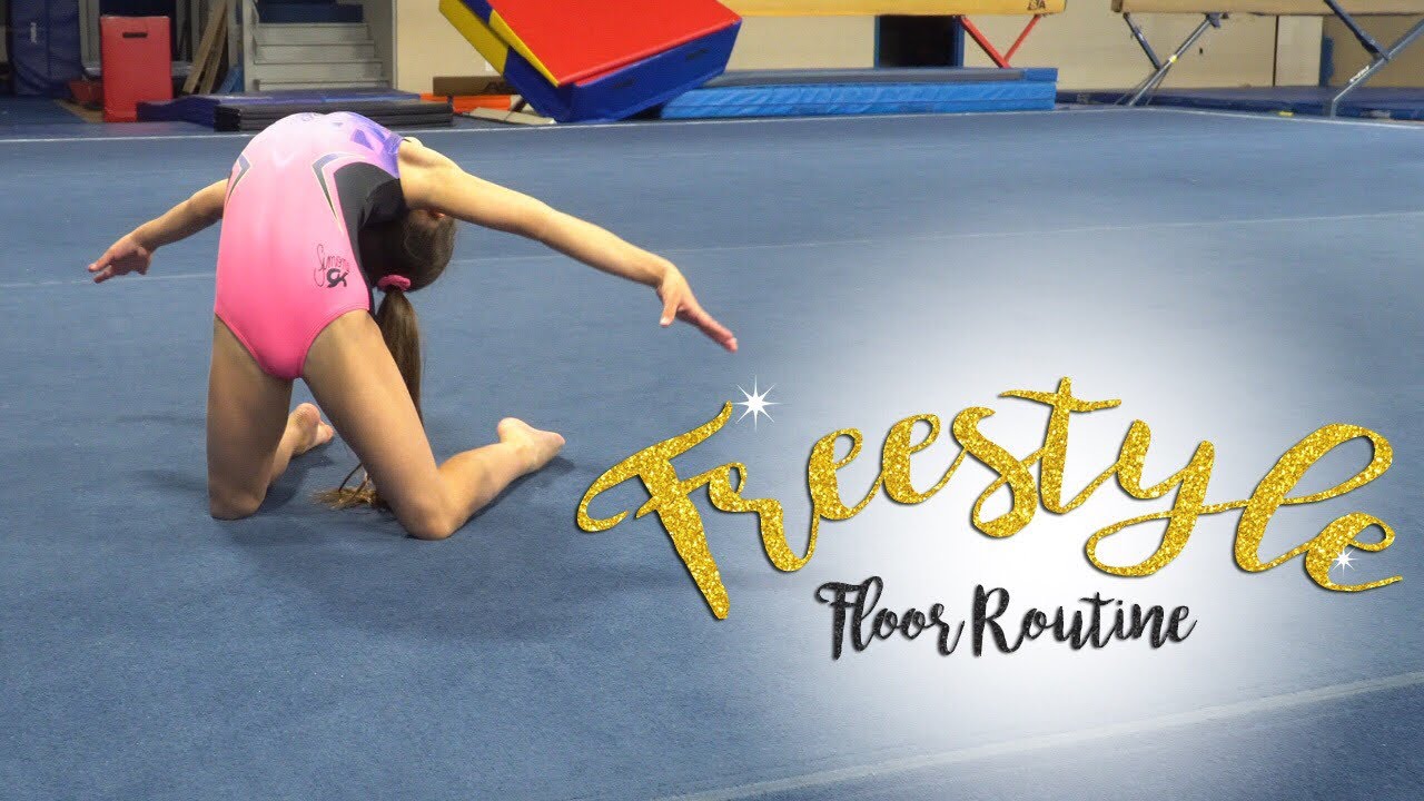 Gymnastics Freestyle Floor Routine| Sariah SGG