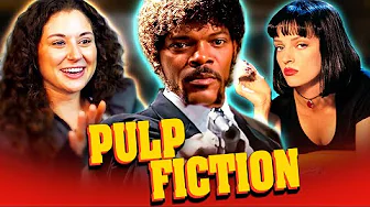 PULP FICTION (1994) Movie Reaction w/ Nicolette FIRST TIME WATCHING