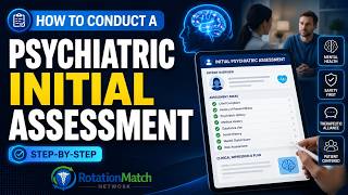 How to conduct a psychiatric initial assessment