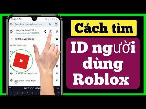 Video Cách lấy ID người dùng của bạn trong Roblox || Cách... - youtube