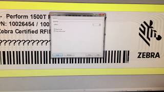 RFID label creation with ZD500R and Zebra Designer Pro screenshot 5