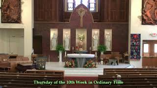Daily Mass 12 Noon  - Thursday, June 11, 2026
