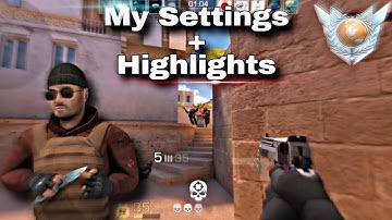 ⚙️STANDOFF 2 BEST SETTİNGS PHONE 2025 | Standoff 2 My Settings + Highlights 