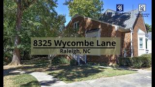 JUST LISTED: 8325 Wycombe Lane, Raleigh NC 27615 JUST LISTED: 8325 Wycombe Lane, Raleigh NC 27615