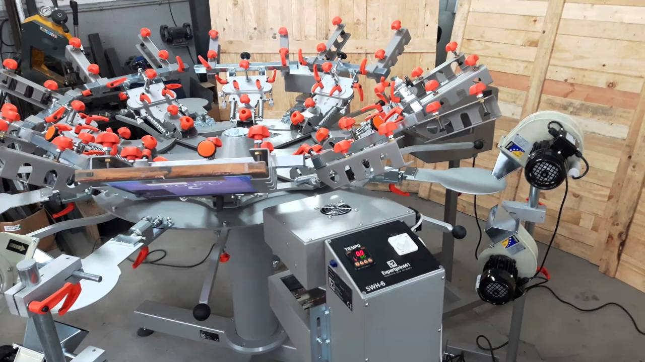 New swim cap`s printing machine 8 colors YouTube