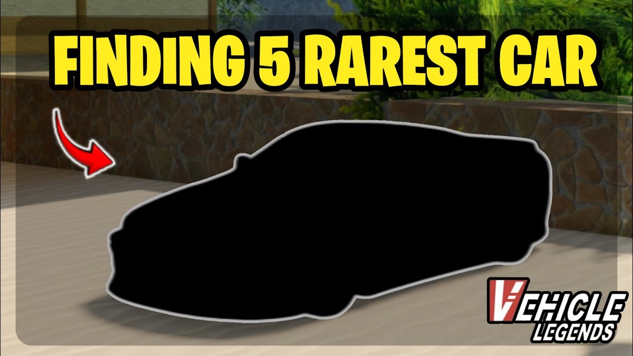 Vehicle Legends Rarest Car FINDING 5 RAREST car in Roblox vehicle legends (part 2) - YouTube