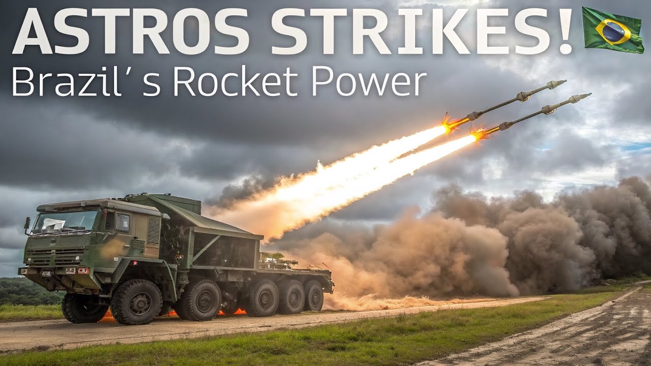 AV-LMU (ASTROS Multiple Launcher Unit) of Brazil 🇧🇷 | Next-Gen Artillery Power Explained!
