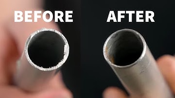 How To Remove Burrs & Sharp Edges From EMT Conduit | Maker Pipe