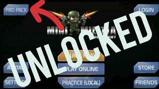 Mini militia 4.1.0 Pro pack Unlocked by King Militia