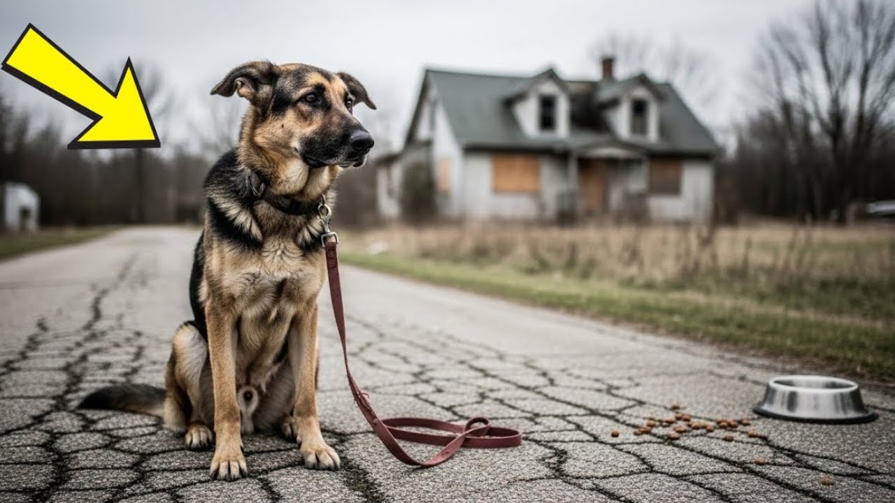 An Abandoned Dog Waited For The Family That Left Him… But What Happened ...
