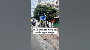 Biển phân làn này đi kiểu gì các bác nhỉ? #anhthereview