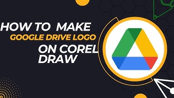 Google drive logo on Corel Draw | Logo design | Corel draw |Graphics Design