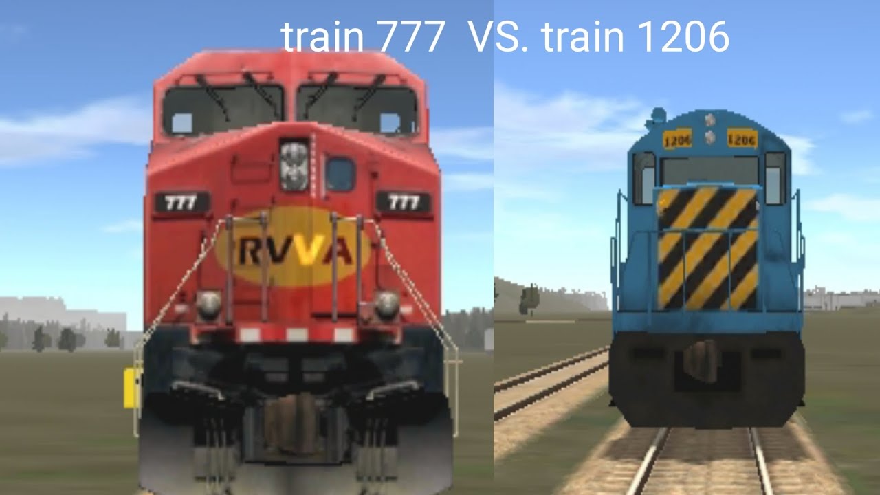 the usa trian 1967 in the number train 777 and 1206 - YouTube