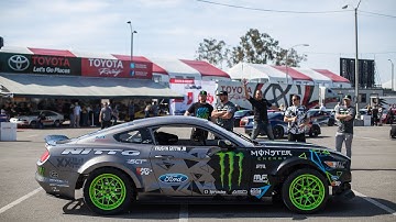 360-Degree Virtual Reality Hot Lap with Vaughn Gittin Jr. @ Formula Drift Streets of Long Beach