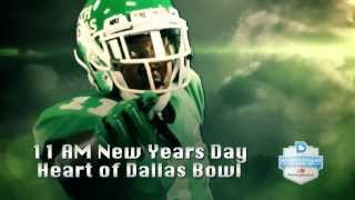 North Texas To Play In Heart Of Dallas Bowl On New Year's Day