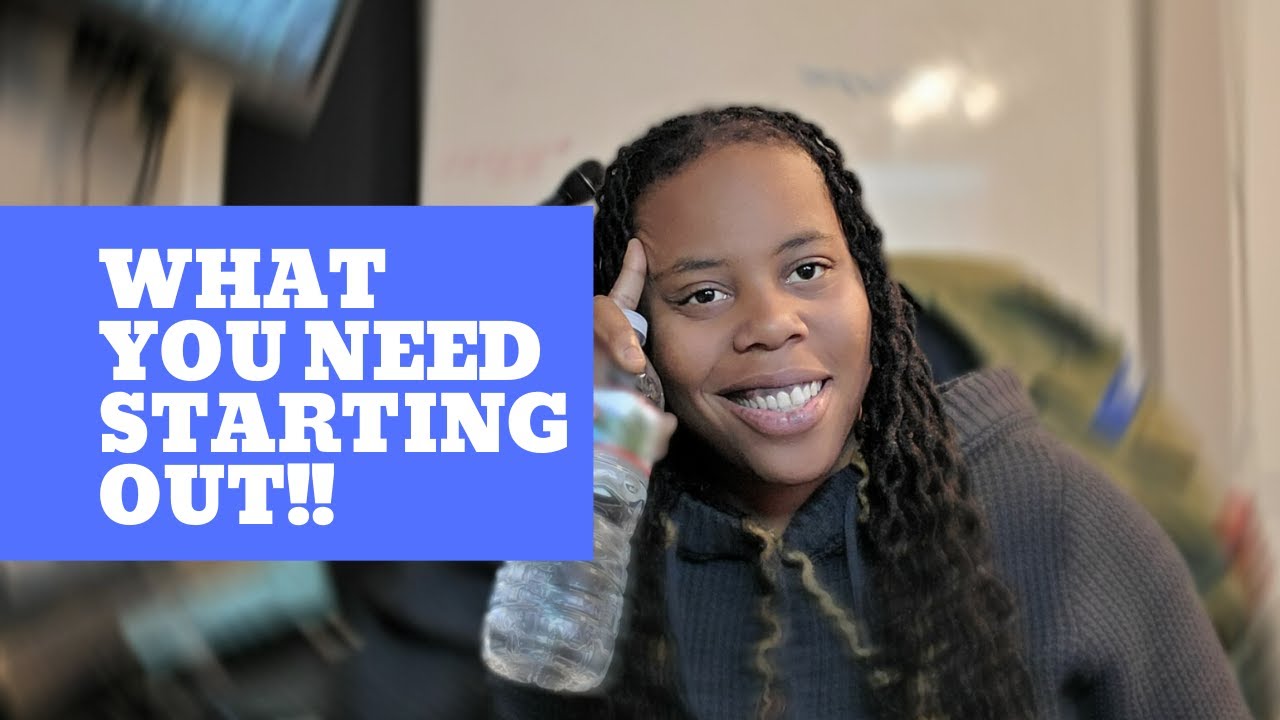 You need to start. You need to start