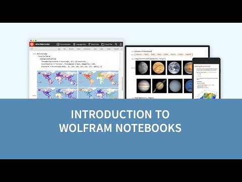 Introduction to Wolfram Notebooks